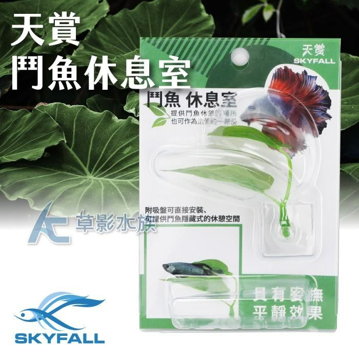 【AC草影】SKYFALL 天賞 鬥魚休息室【一個】鬥魚繁殖葉 鬥魚休息葉 鬥魚缸造景 鬥魚產卵 休息葉 躲避 鬥魚-細節圖3