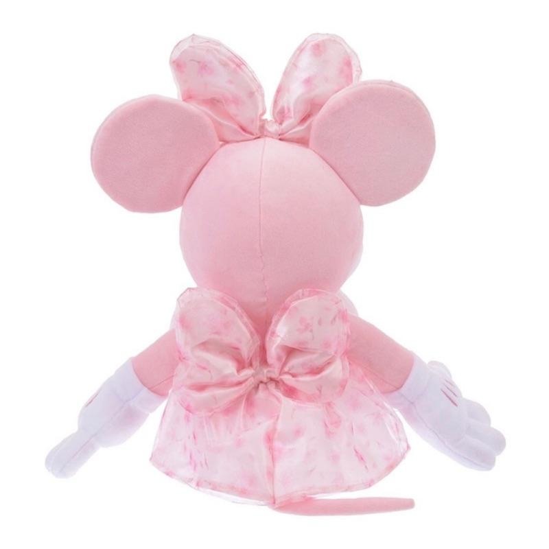 【現貨】 限量Disney Store Cherry Blossom 櫻花色 米妮 絨毛娃娃 玩偶 吊飾-細節圖3