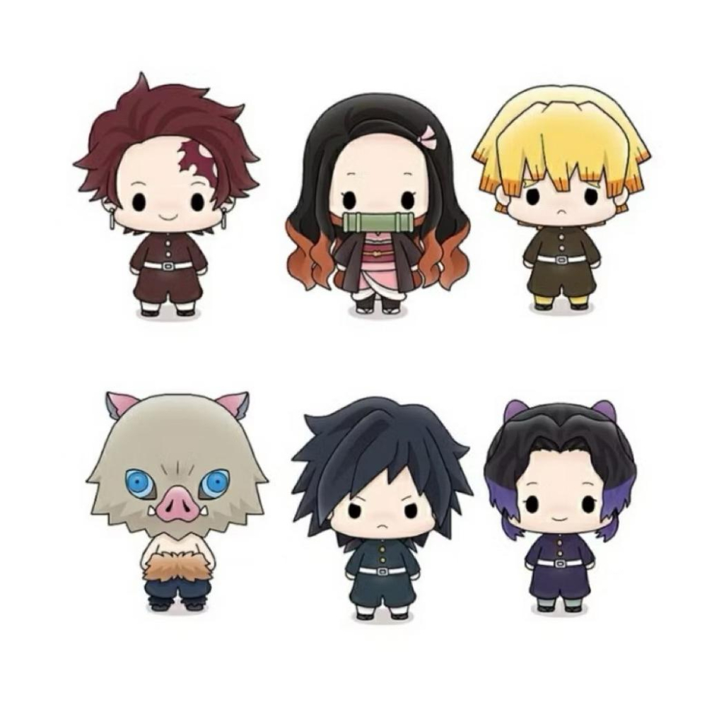 【現貨單售】MegaHouse MH Chokorin Mascot 鬼滅之刃 Q版 公仔 盒玩第1彈 富岡義勇 蝴蝶忍-細節圖2