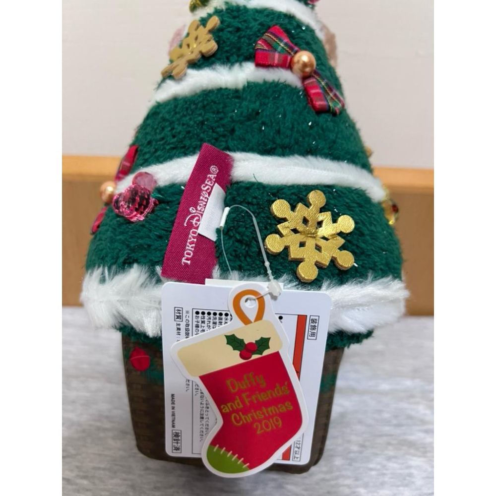 【絕版現貨】 東京迪士尼海洋限定 Tokyo DisneySea 2019 達菲 雪莉玫 傑拉托尼 史黛拉 聖誕樹 冬季-細節圖3