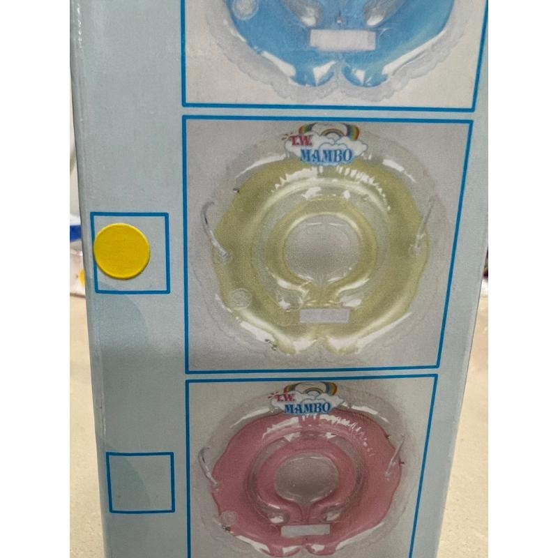 曼波魚屋 圓形 嬰兒游泳圈 黃色款-細節圖2