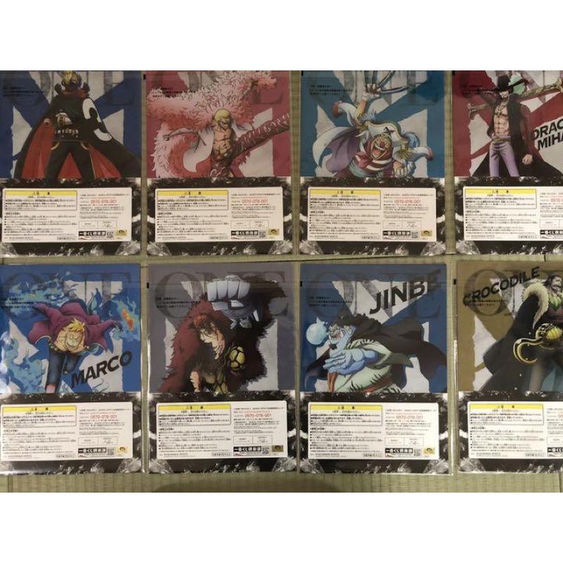 航海王一番賞 戰鬥回憶錄 日版金證 最後賞 四檔魯夫 C賞索隆 D賞香吉士 F賞杯子 G賞資料夾全套-細節圖3