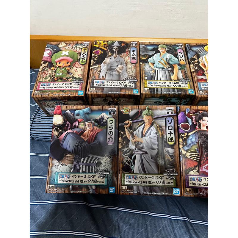 Onepiece 航海王 和之國DXF 草帽海賊團 全套公仔 代理版 海賊王 索隆 魯夫 喬巴 娜美-細節圖2