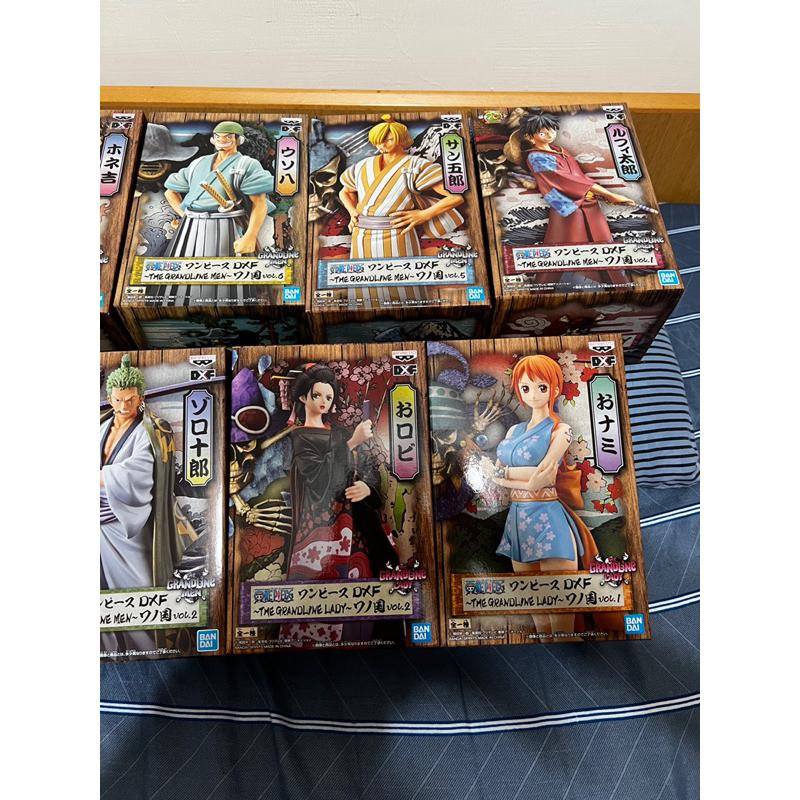 Onepiece 航海王 和之國DXF 草帽海賊團 全套公仔 代理版 海賊王 索隆 魯夫 喬巴 娜美-細節圖3