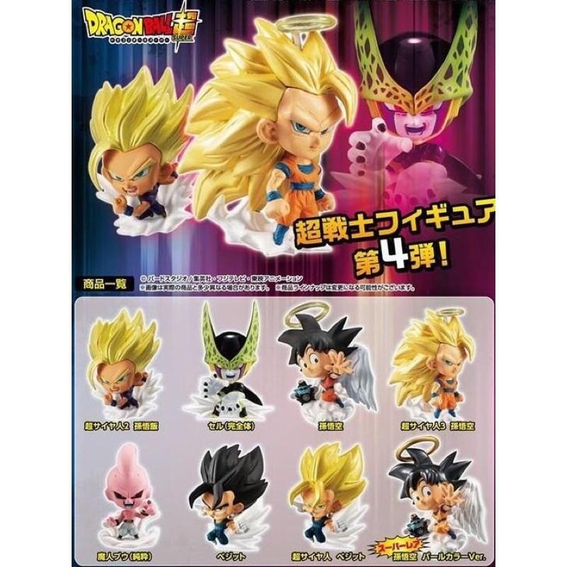 現貨單售七龍珠超戰士 第四彈 盒玩 全八種小公仔 DragonBall 龍珠超 天使悟空 普烏 賽魯 悟飯 貝吉特 超三-細節圖2