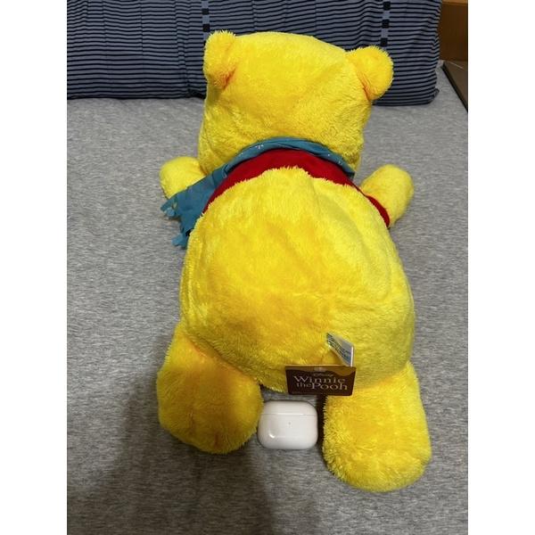 絕版日貨 SEGA小熊維尼 趴趴大娃娃 雪花維尼 迪士尼Disney winnie the pooh-細節圖4