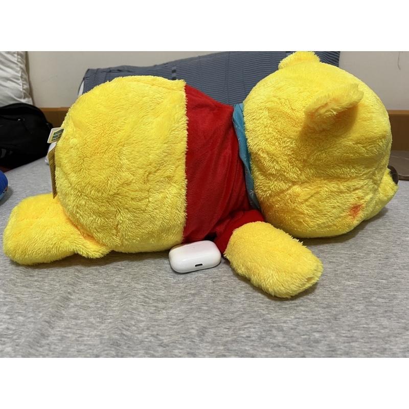 絕版日貨 SEGA小熊維尼 趴趴大娃娃 雪花維尼 迪士尼Disney winnie the pooh-細節圖5