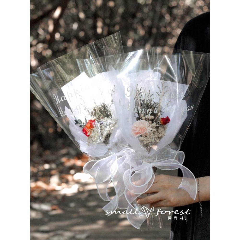 乾燥花 花束 母親節 康乃馨 聖誕節 情人節 玫瑰 交換禮物  擺飾 裝飾 情人節 生日禮物 婚禮小物-細節圖6
