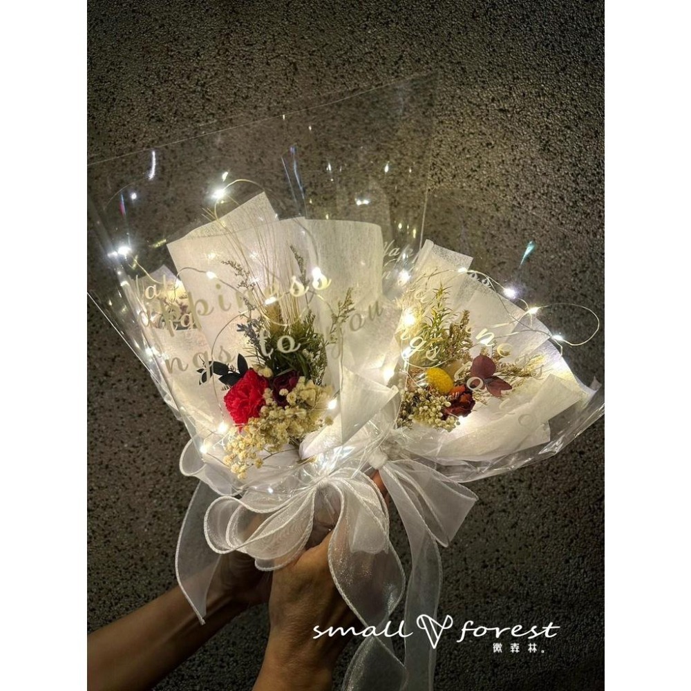 乾燥花 花束 母親節 康乃馨 聖誕節 情人節 玫瑰 交換禮物  擺飾 裝飾 情人節 生日禮物 婚禮小物-細節圖7