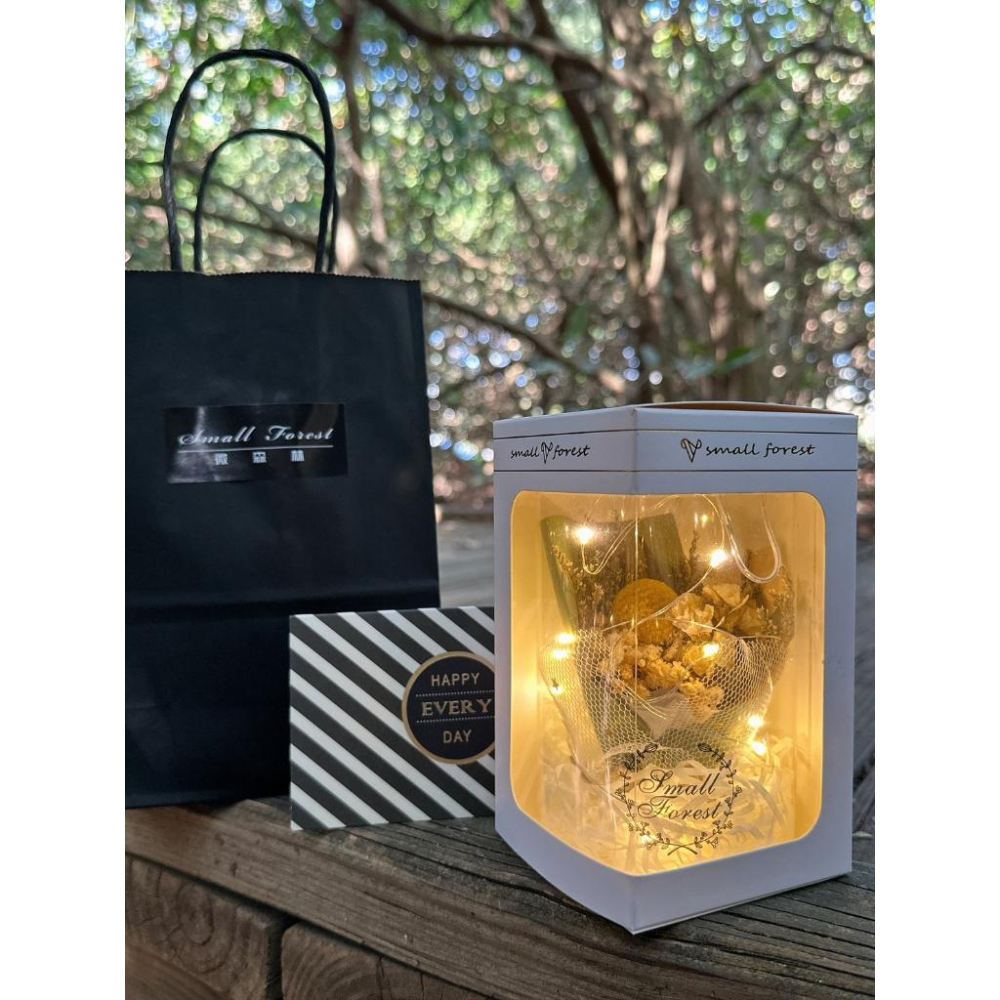 康乃馨塑膠罐 永生花罐 母親節禮物 乾燥花-細節圖9