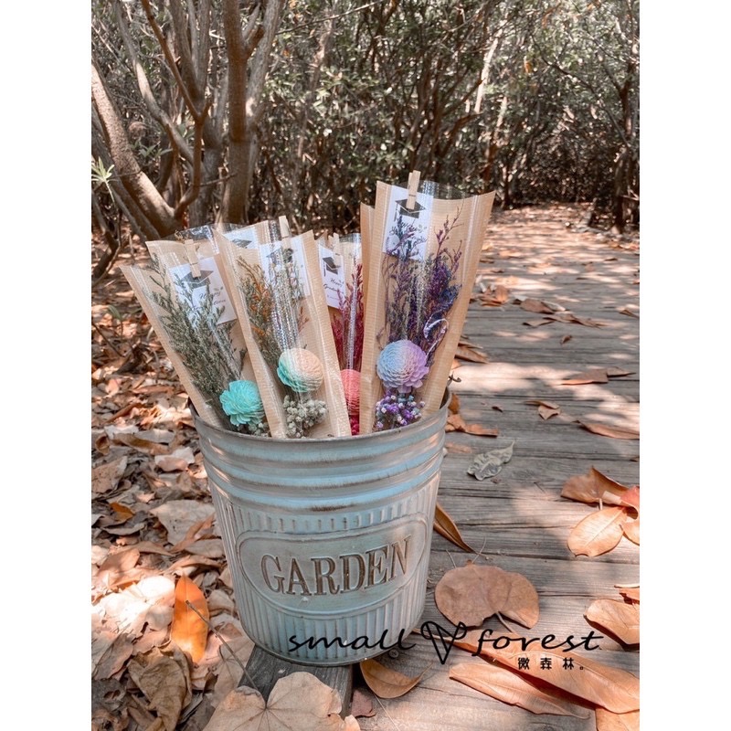 買五送一 畢業花束 畢業送禮 康乃馨花束 母親節 香皂花 禮物 花束 乾燥花 單支花束 滿天星而-細節圖4