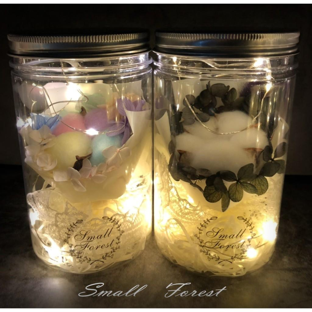 永生玫瑰花 乾燥花 聖誕節 情人節 兔尾草 禮物 玫瑰 卡斯比亞 花罐 禮盒 LED燈串 婚禮小物 畢業花束 畢業禮物-細節圖6