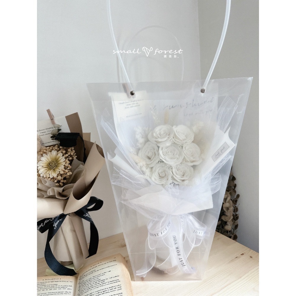 新娘花束 香皂花 玫瑰花 香皂玫瑰 教師節 花束 乾燥花 乾燥花束 生日禮物 畢業花束 情人節 求婚花束-細節圖3