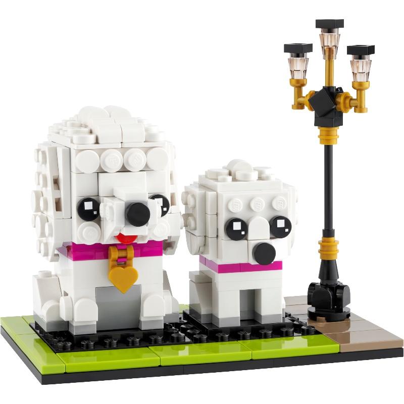 ☆電玩遊戲王☆新品現貨 LEGO 40546 大頭系列 貴賓狗 BrickHeadz-細節圖3