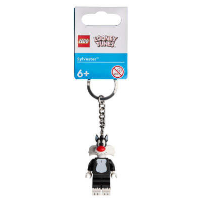 ☆電玩遊戲王☆新品現貨 LEGO 854190 傻大貓鑰匙圈 樂高鑰匙圈 人偶造型鑰匙圈 吊飾 鑰匙圈Sylvester