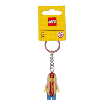 ☆電玩遊戲王☆新品現貨 LEGO 853571 熱狗人鑰匙圈 樂高鑰匙圈 人偶造型鑰匙圈 吊飾 鑰匙圈