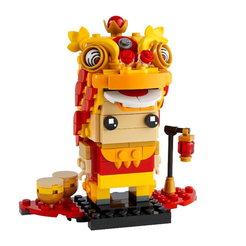 ☆電玩遊戲王☆新品現貨 樂高 LEGO 40540 舞獅人 BrickHeadz Lion Dance Guy 台樂公司-細節圖2