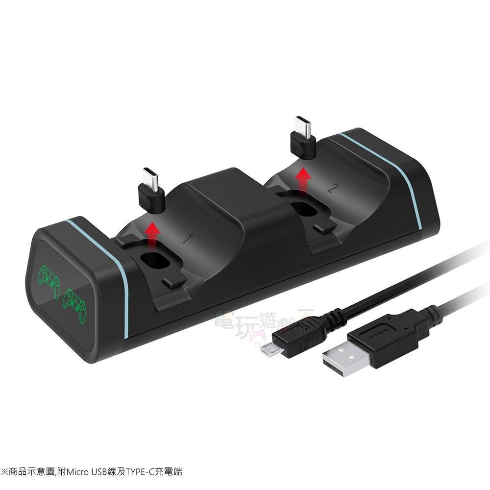 ☆電玩遊戲王☆新品現貨 DOBE PS5/XBOX Series/NS Pro/Google 手把通用充電組 雙手把座充-細節圖5