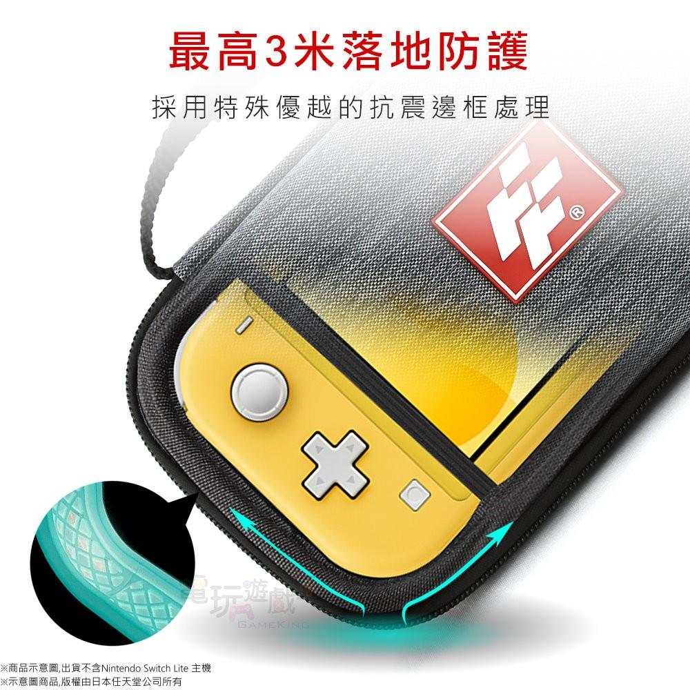 ☆電玩遊戲王☆現貨 富雷迅 FlashFire NS Switch Lite 主機 布紋防水抗衝擊終極包 收納包 保護包-細節圖6