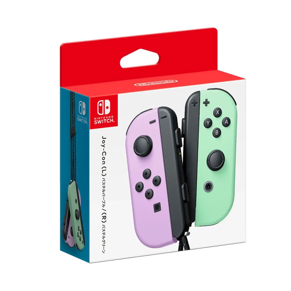 ☆電玩遊戲王☆新品現貨Nintendo Switch Joy-Con 控制器組（淡雅紫