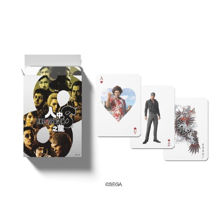 ☆電玩遊戲王☆新品現貨 PS5 人中之龍8 亞中版 附預購特典(特製撲克牌)-細節圖2