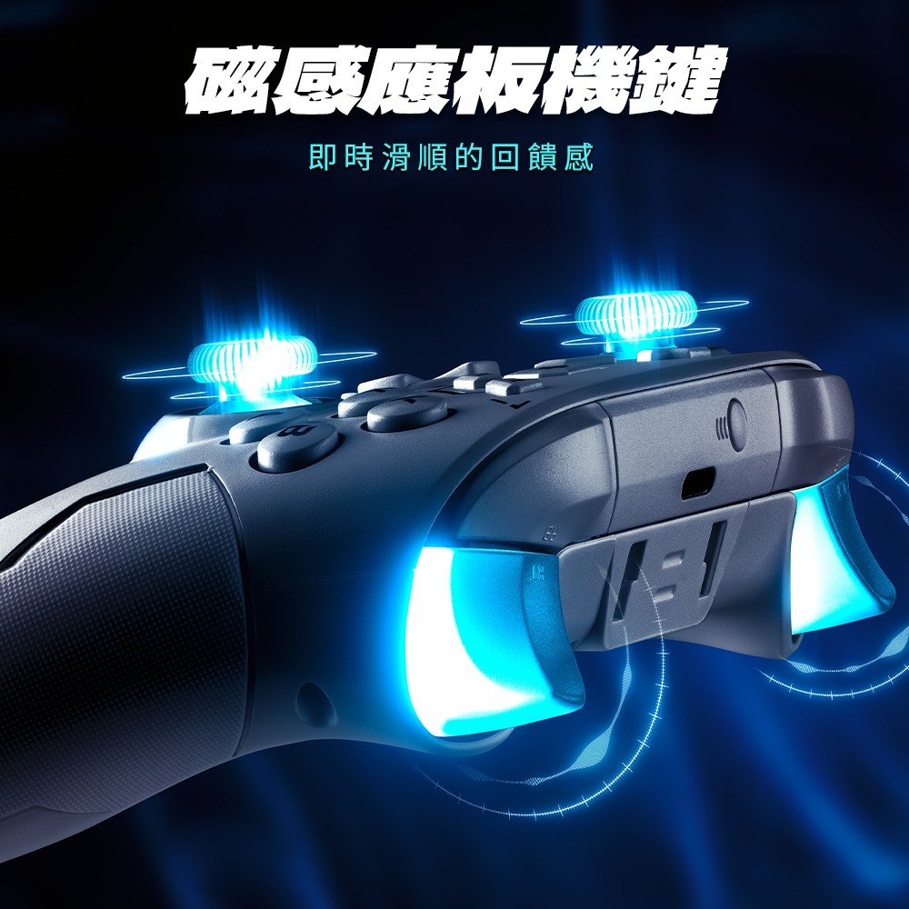電玩遊戲王☆FlashFire NEON 遊隼無線高效能手把 PC Switch iOS 安卓 附無線接收器 黑神話悟空-細節圖4