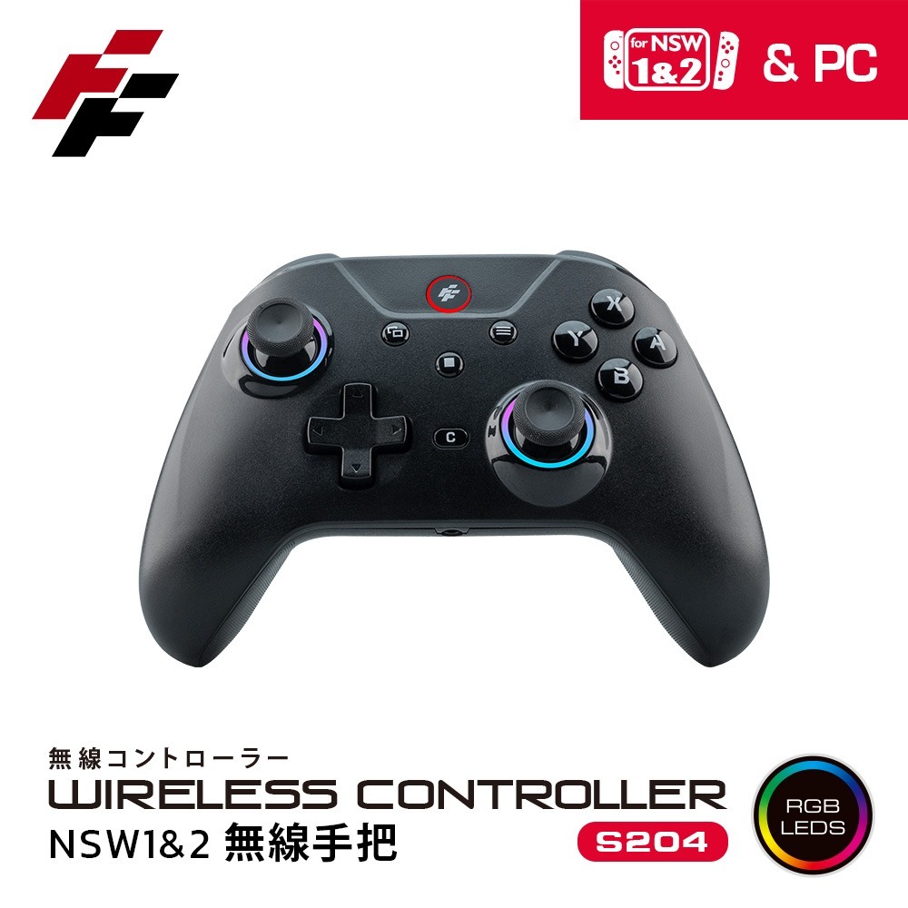 ☆電玩遊戲王☆新品現貨 FlashFire 富雷迅 S204 無線遊戲手把 | 適用於 PC/Switch 1/2 NS-規格圖9