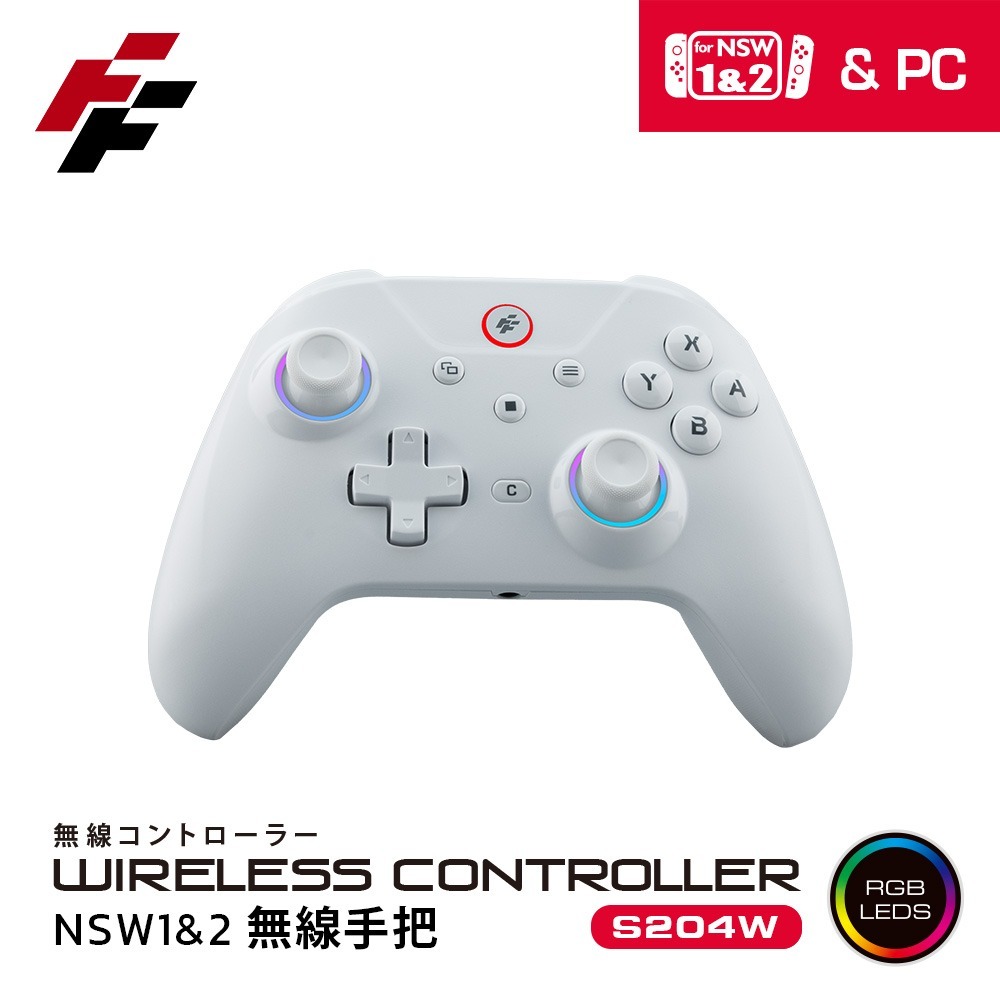 ☆電玩遊戲王☆新品現貨 FlashFire 富雷迅 S204 無線遊戲手把 | 適用於 PC/Switch 1/2 NS-規格圖9