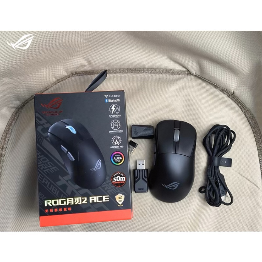 ROG Keris II Wireless Ace 無線滑鼠 三模連接 月刃2 ACE-細節圖3