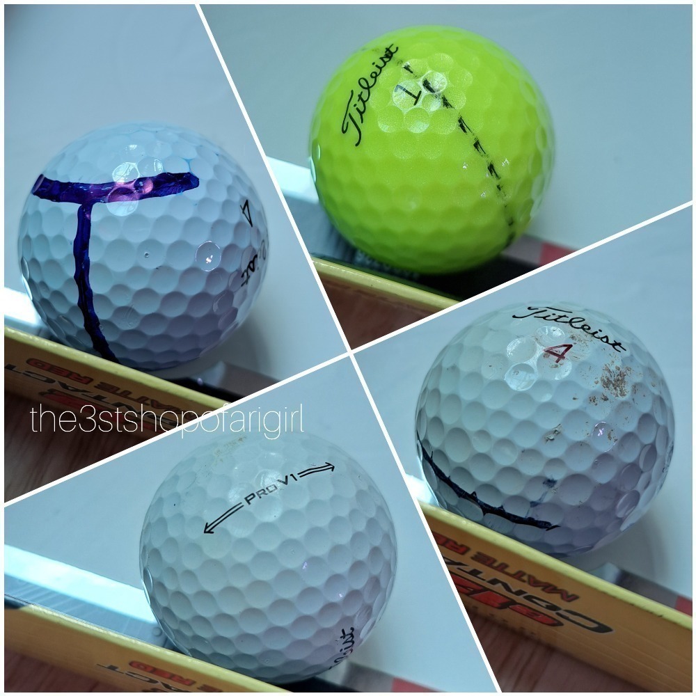 非全新高爾夫球/彩球(隨機不挑)-細節圖2