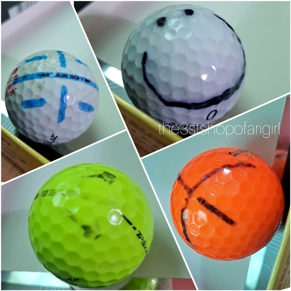 非全新高爾夫球/彩球(隨機不挑)-細節圖3