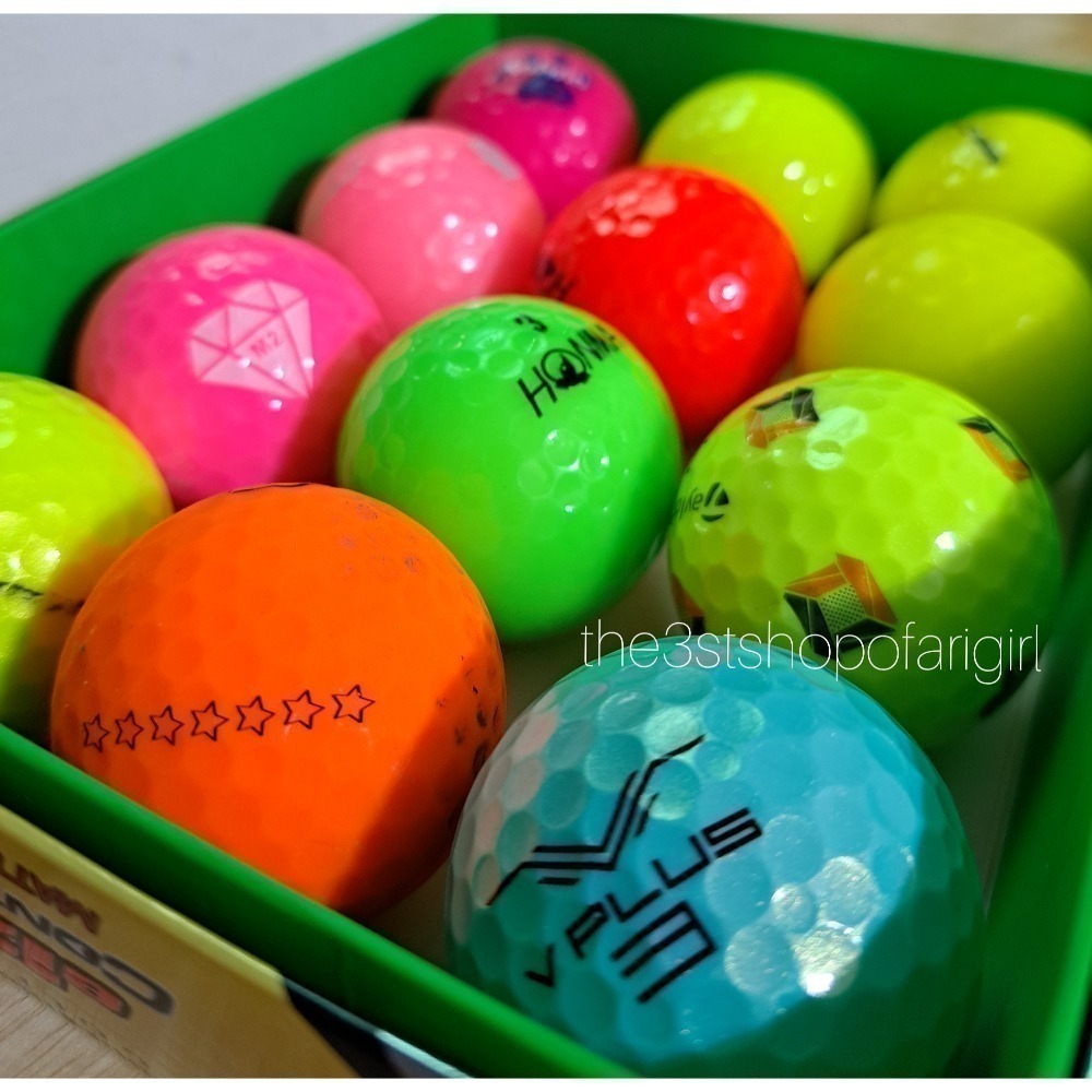 非全新高爾夫球/彩球(隨機不挑)-規格圖3