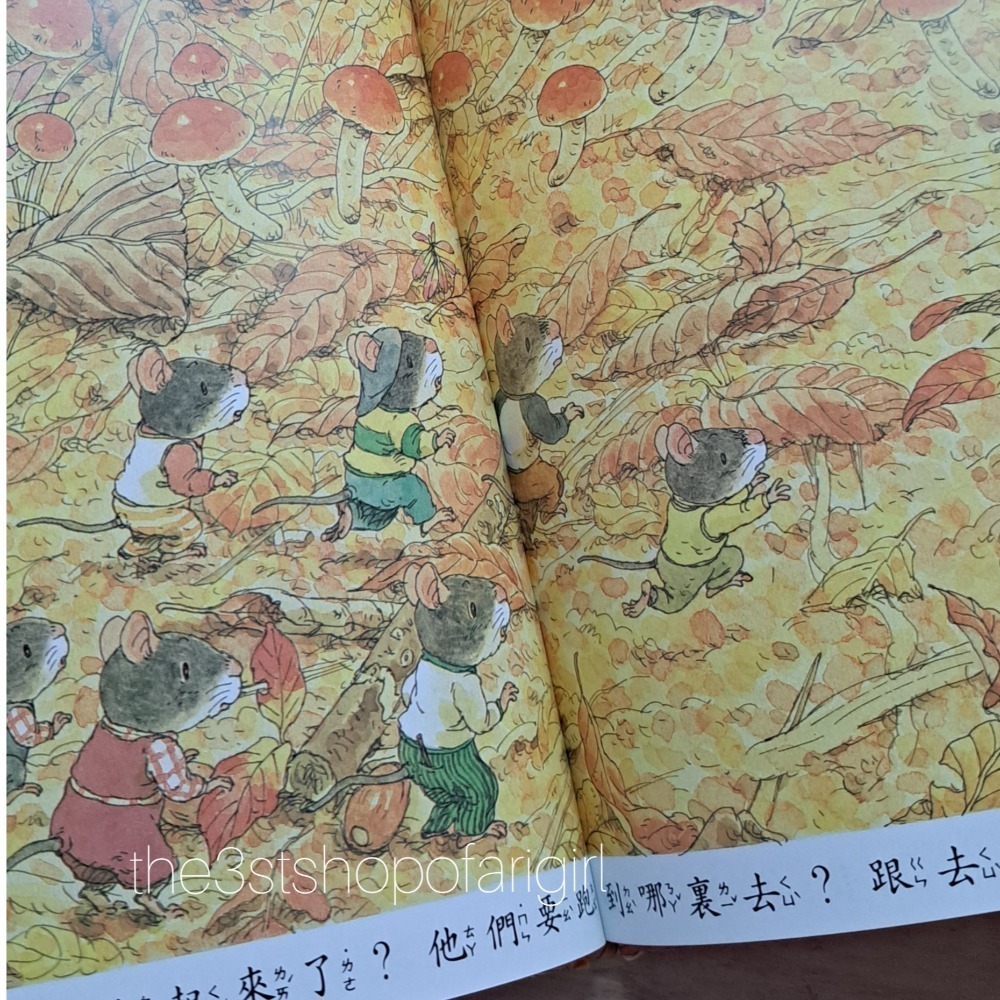 自有書 漢聲 14隻老鼠套書(12本繪本+1媽媽手冊)-細節圖7
