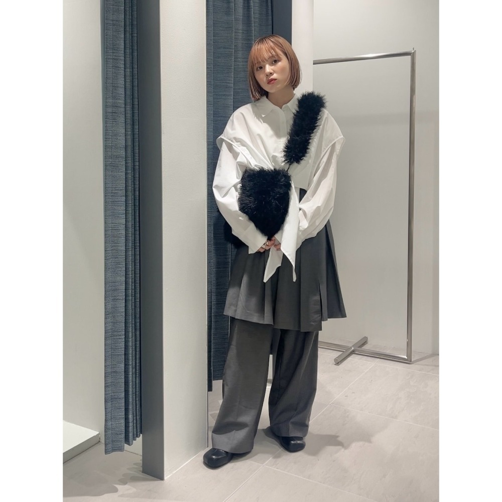 ：常花二手：🇯🇵 KBF ✿ 特殊背心造型綁帶襯衫（實拍照請看下方商品說明欄）日牌正品 現貨-細節圖6