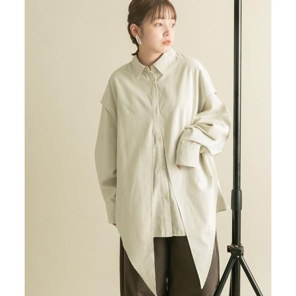 ：常花二手：🇯🇵 KBF ✿ 特殊背心造型綁帶襯衫（實拍照請看下方商品說明欄）日牌正品 現貨-細節圖7