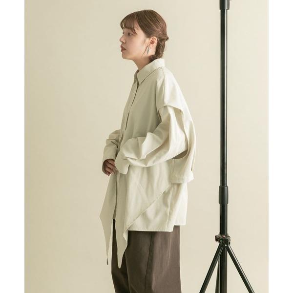 ：常花二手：🇯🇵 KBF ✿ 特殊背心造型綁帶襯衫（實拍照請看下方商品說明欄）日牌正品 現貨-細節圖9