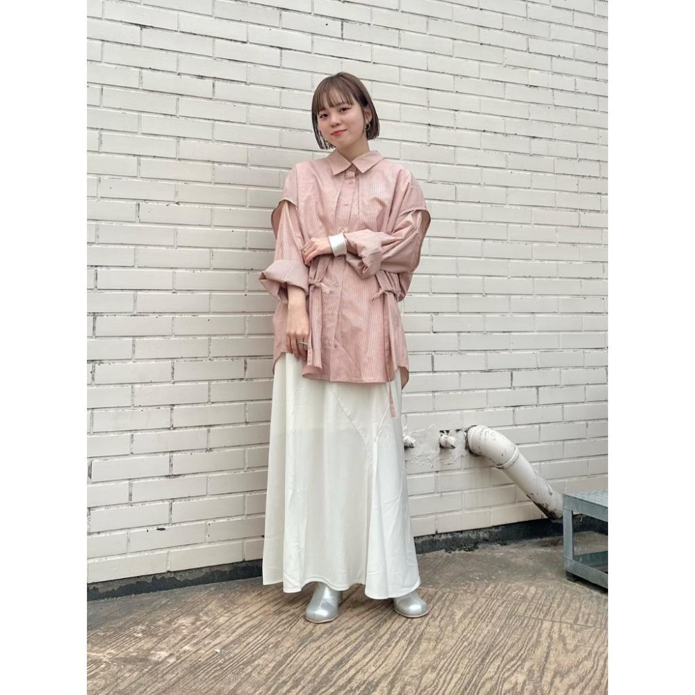 ：常花二手：🇯🇵 KBF ✿ 綁帶背心特殊造型襯衫（實拍照請看下方商品說明欄）＃日牌正品-細節圖7