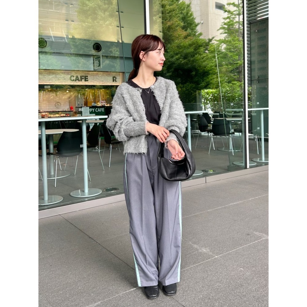 ：常花二手：🇯🇵 Kastane ✿ 混織短版毛衣外套（實拍照請看下方商品說明欄）日牌正品 現貨-細節圖5