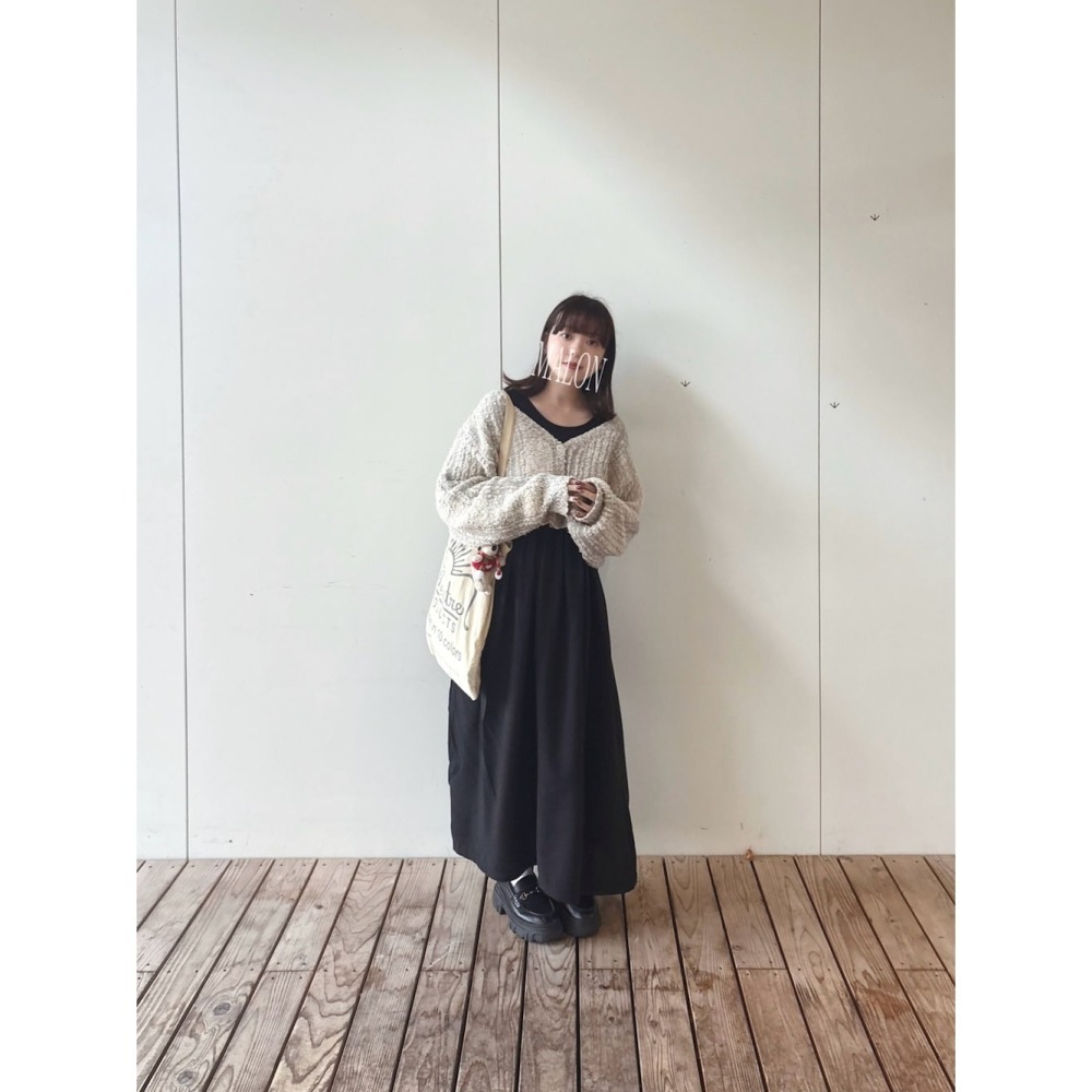 ：常花二手：🇯🇵 Kastane ✿ 特殊絨絨布料造型短版針織外套（實拍照請看下方商品說明欄）日牌正品 現貨-細節圖6