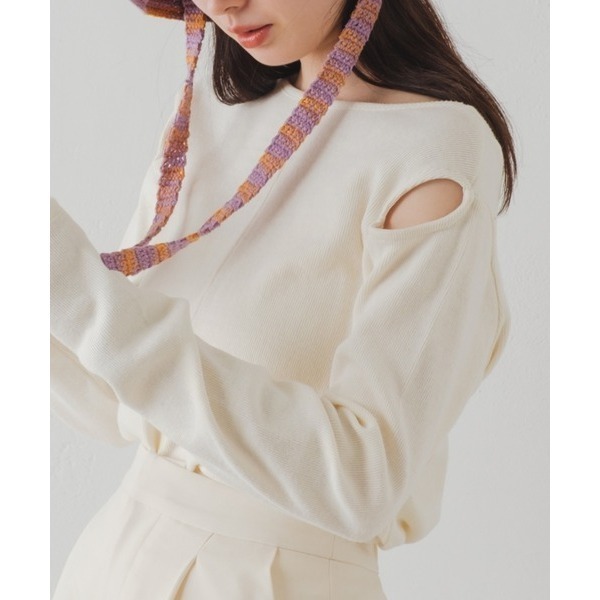 ：常花二手：🇯🇵 Kastane ✿ 肩膀簍空針織內搭（實拍照請看下方商品說明欄）日牌正品 現貨-規格圖8