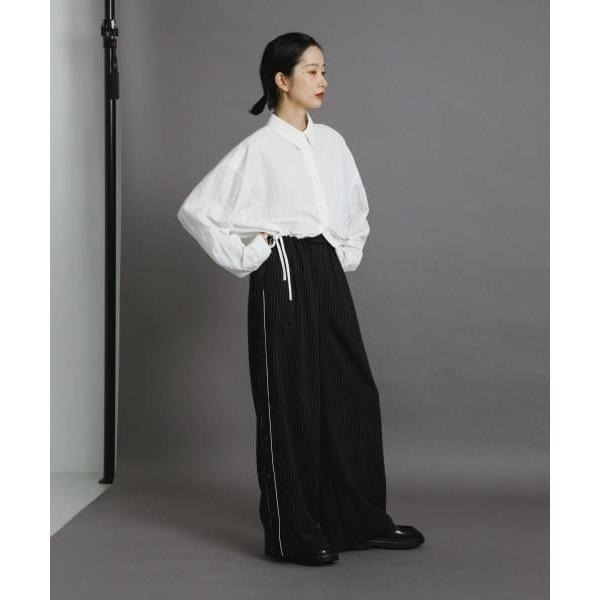 ：常花二手：🇯🇵 KBF ✿ 下擺抽繩短版襯衫（實拍照請看下方商品說明欄）日牌正品 現貨-細節圖2