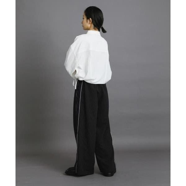 ：常花二手：🇯🇵 KBF ✿ 下擺抽繩短版襯衫（實拍照請看下方商品說明欄）日牌正品 現貨-細節圖3