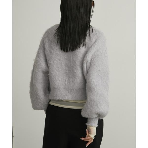 ：常花二手：🇯🇵 Aunt Marie’s ✿ 毛絨拉鍊針織開襟衫（實拍照請看下方商品說明欄）日牌正品 現貨-細節圖7