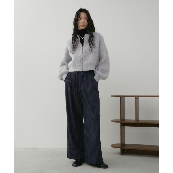 ：常花二手：🇯🇵 Aunt Marie’s ✿ 毛絨拉鍊針織開襟衫（實拍照請看下方商品說明欄）日牌正品 現貨-細節圖8