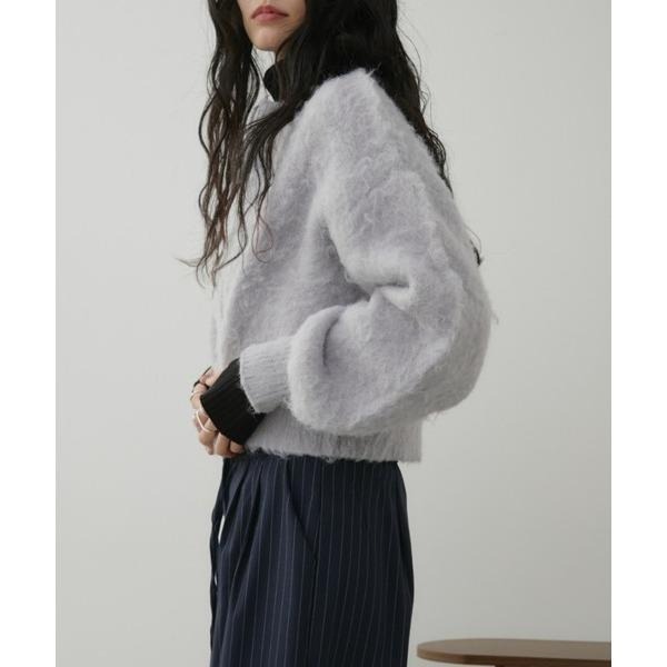 ：常花二手：🇯🇵 Aunt Marie’s ✿ 毛絨拉鍊針織開襟衫（實拍照請看下方商品說明欄）日牌正品 現貨-細節圖9