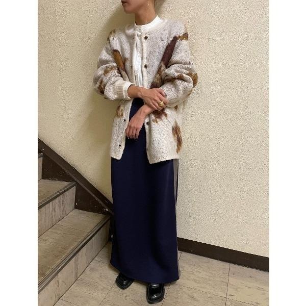 ：常花二手：🇯🇵 AIC. ✿ 花卉圖騰針織開襟衫（實拍照請看下方商品說明欄）日牌正品 現貨-細節圖5