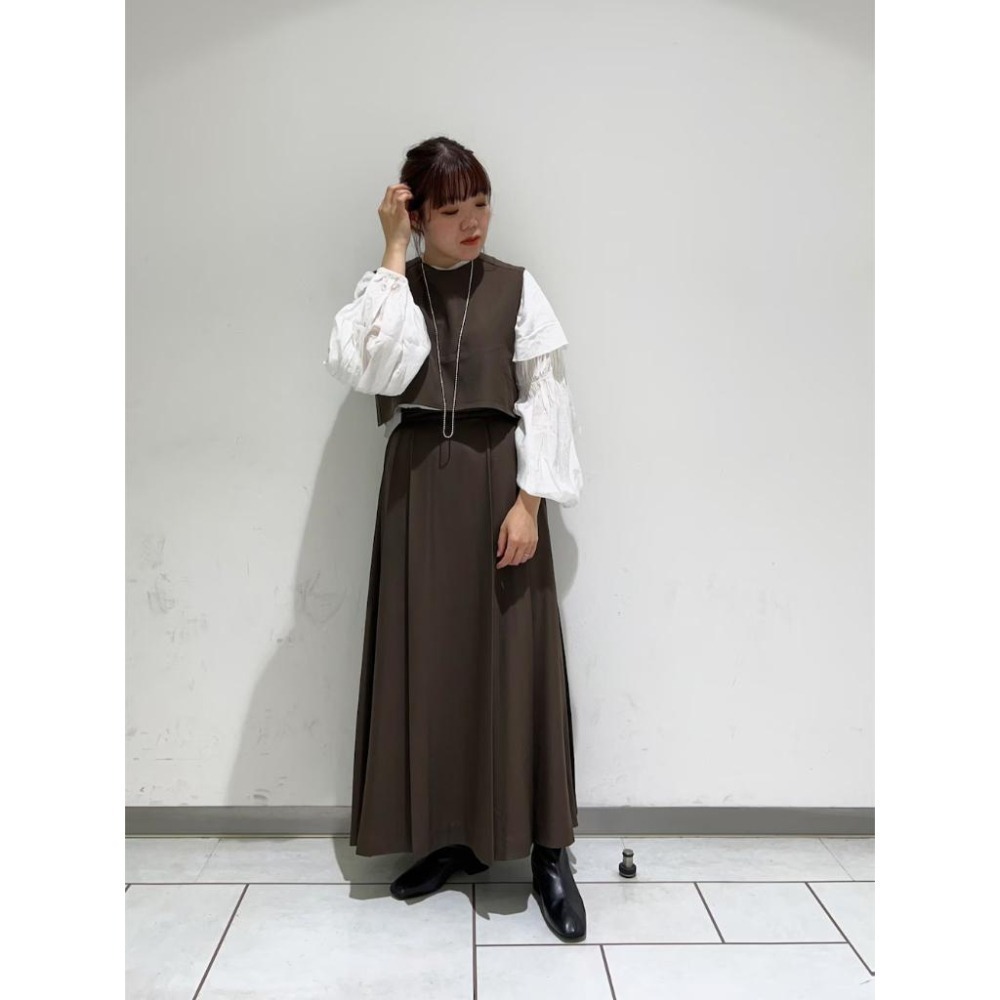 ：常花二手：🇯🇵 KBF ✿ 兩件式正式無袖套裝 （實拍照請看下方商品說明欄）＃日牌正品-細節圖2
