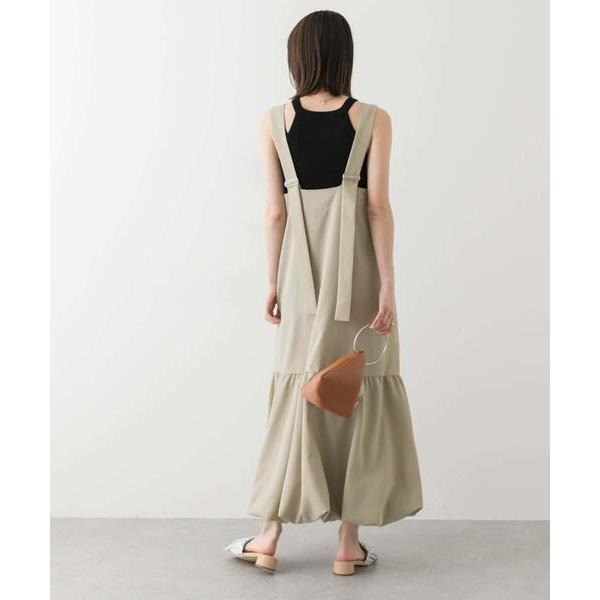 ：常花二手：🇯🇵 SENSE OF PLACE ✿ 下擺氣球工裝背心洋裝（實拍照請看下方商品說明欄）日牌正品 現貨-細節圖3