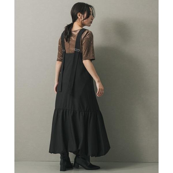 ：常花二手：🇯🇵 SENSE OF PLACE ✿ 下擺氣球工裝背心洋裝（實拍照請看下方商品說明欄）日牌正品 現貨-細節圖6