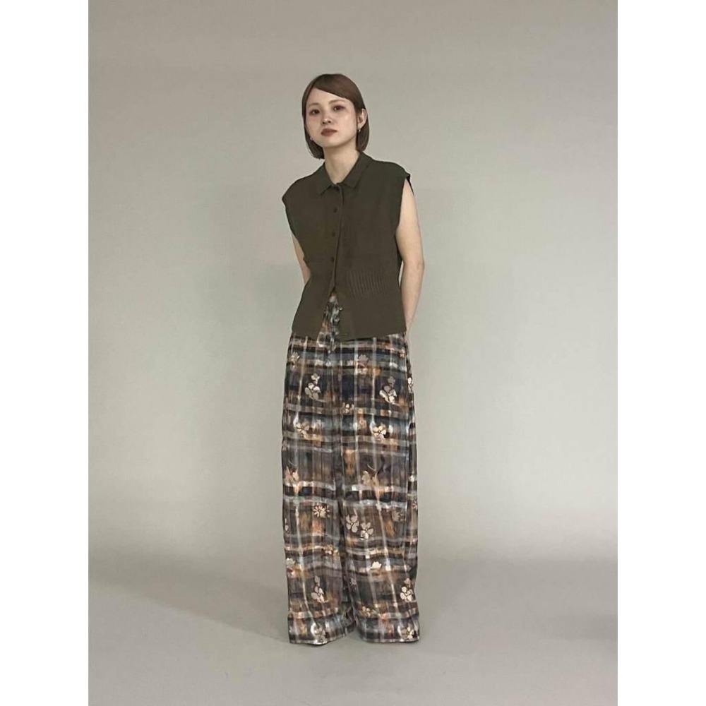 ：常花二手：🇯🇵 KBF ✿ 俐落無袖針織襯衫（實拍照請看下方商品說明欄）日牌正品 現貨-細節圖9